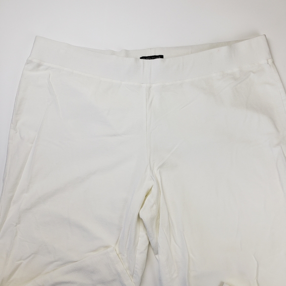 Eileen Fisher white capri pants size XL - Picture 9 of 9